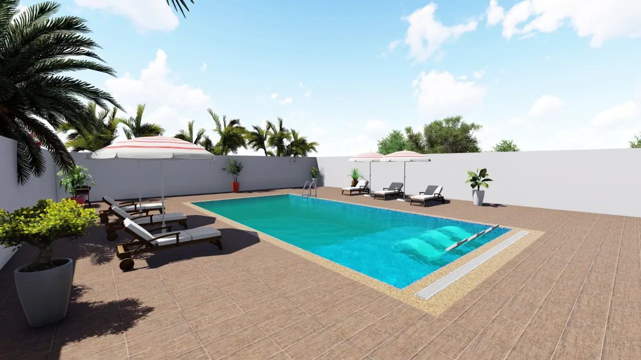 Commercial pool cleaning
